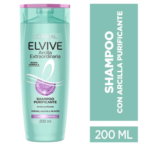 SHAMPOO ARCILLA EXTRAORDINARIA ELVIVE x200ml
