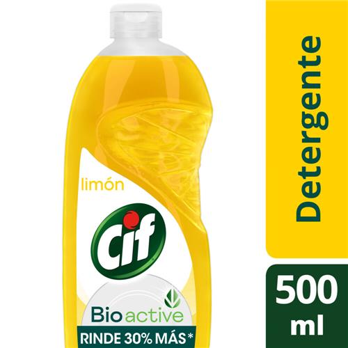 DETERGENTE BIOACTIVE LIMON CIF x500ml