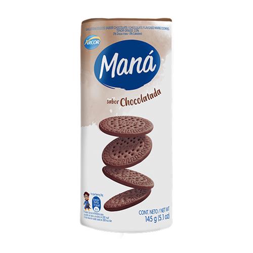 GALLETITAS MANA CHOCOLATADA x 145g