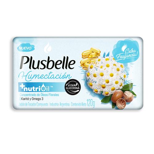 JABON TOCADOR PLUSBELLE x120grs