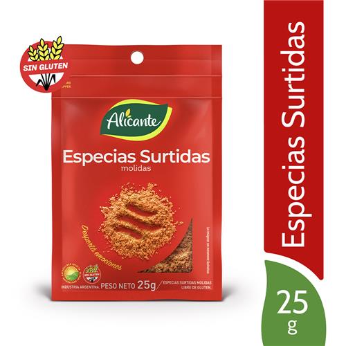 ESPECIAS SURTIDAS ALICANTE x 25g