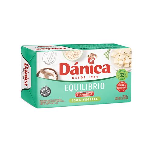 MARGARINA VEGETAL DANICA EQUILIBRIO 100% VEG x 200g
