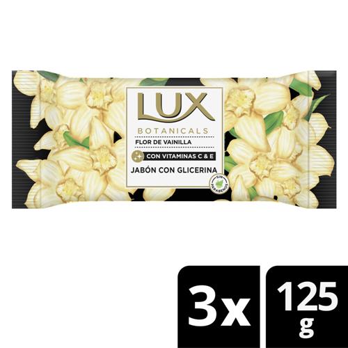 JABON TOCADOR VAINILLA LUX 3x125grs