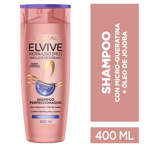 SHAMPOO KERA LISO PERFECCIONADOR ELVIVE x400 ml