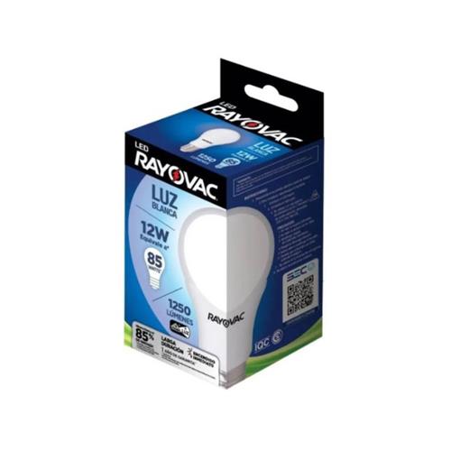 LAMPARA LED RAYOVAC 12W LUZ FRIA