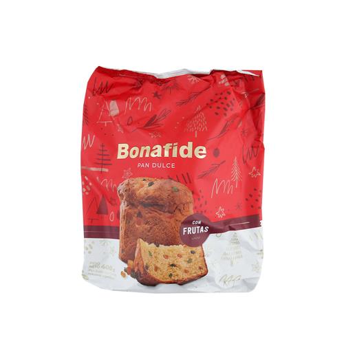 PAN DULCE C/FRUTAS BONAFIDE x 400g
