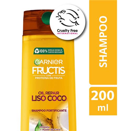 SHAMPOO LISO COCO FRUCTIS x 200 ml