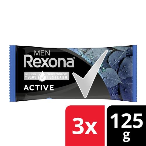 JABON TOCADOR REXONA XTRACOOL 3X125G