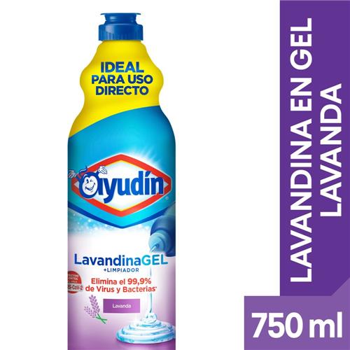 LAVANDINA EN GEL LAVANDA LIBERTADOR X700ml