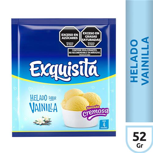 HELADO DE VAINILLA EXQUISITA x 52 g