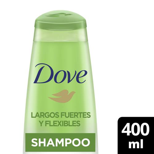 SHAMPOO LARGOS FUERTES DOVE x 400ml