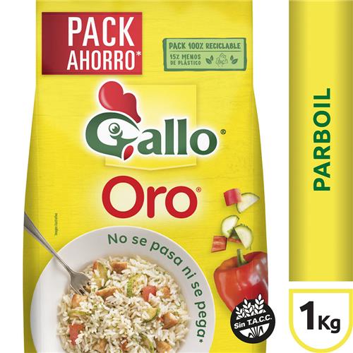 ARROZ GALLO ORO 1KG +100gr
