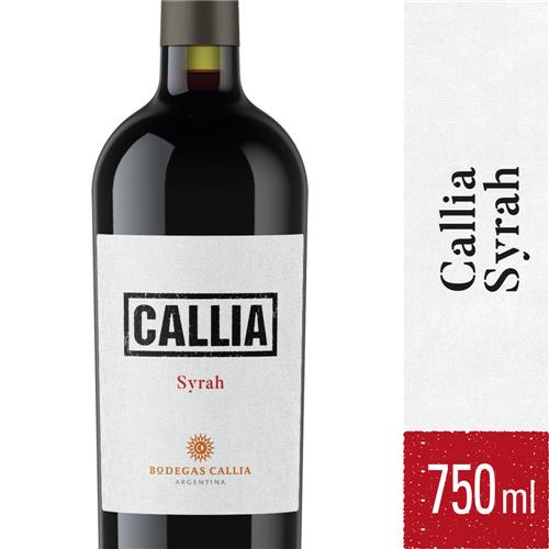 VINO SYRAH BONARDA CALLIA x 750ml