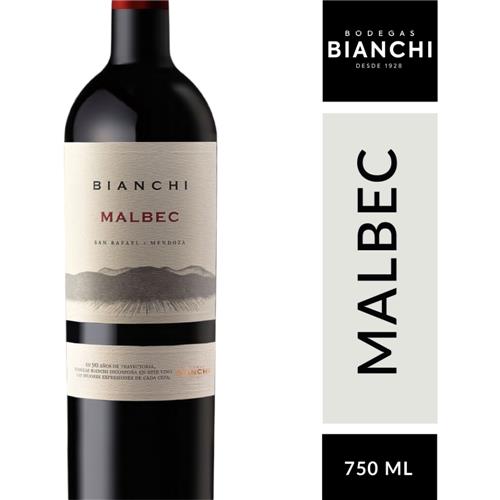 VINO MALBEC BIANCHI VARIETAL X750ml