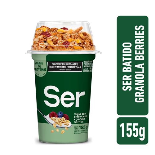 YOGURT SER CON CEREALES BERRIES x 155g