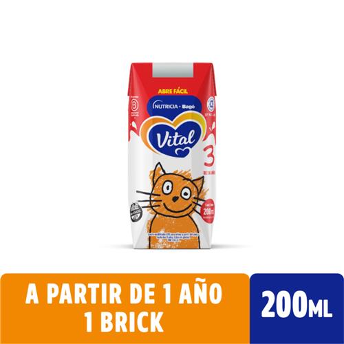 LECHE VITAL 3 X200ML