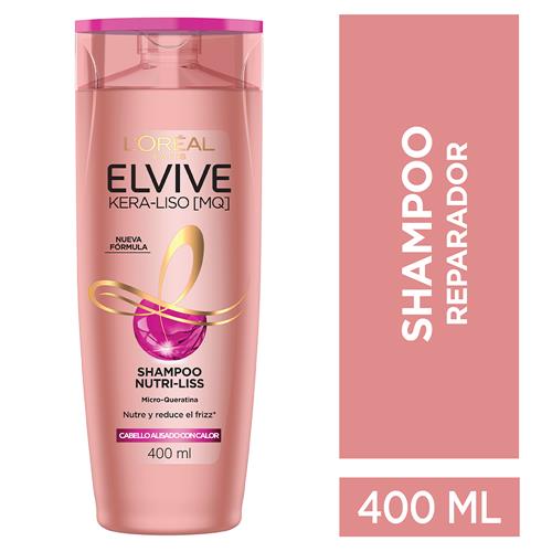 SHAMPOO KERA LISO ELVIVE x 400ml
