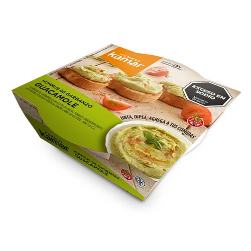 HUMMUS GUACAMOLE KAMAR 230gr