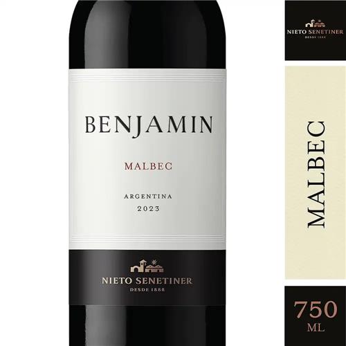 VINO MALBEC BENJAMIN x750ml