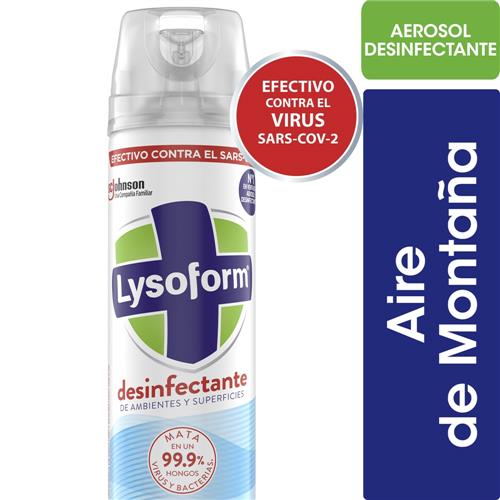 DESINFECT AMB AIRE MONTAÑA LYSOFORM x 380cm