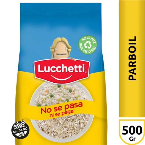 ARROZ PARBOIL LUCCHETTI x 500g