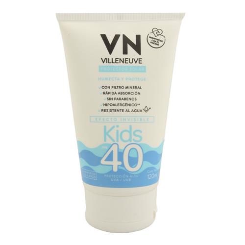 PROTECTOR SOLAR KIDS VILLENEUVE F40 x 120ml