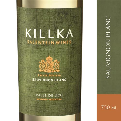 VINO SUVIGNON BLANC KILLKA x 750ml