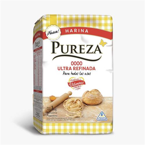 HARINA PUREZA 0000 ULTRA REFINADA VIT D X1KL