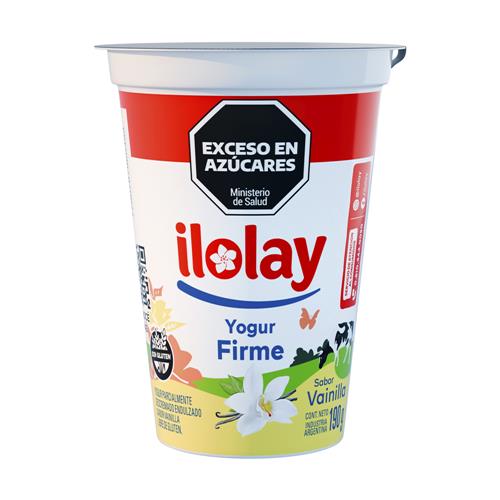 YOGURT FIRME VAINILLA ILOLAY x 190g