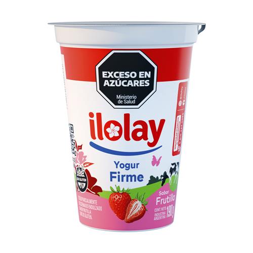 YOGURT FIRME FRUTILLA ILOLAY x 190g
