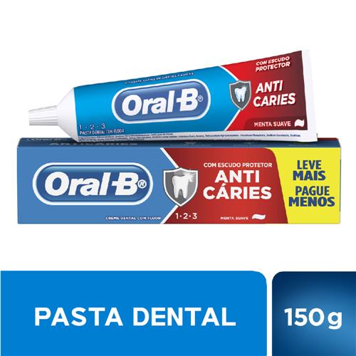 CREMA DENTAL ORAL B ANTICARIES X150G
