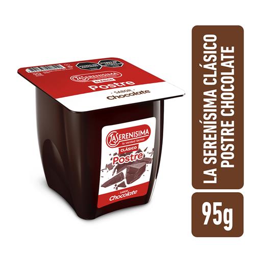POSTRE CHOCOLATE LA SERENISIMA x 95g