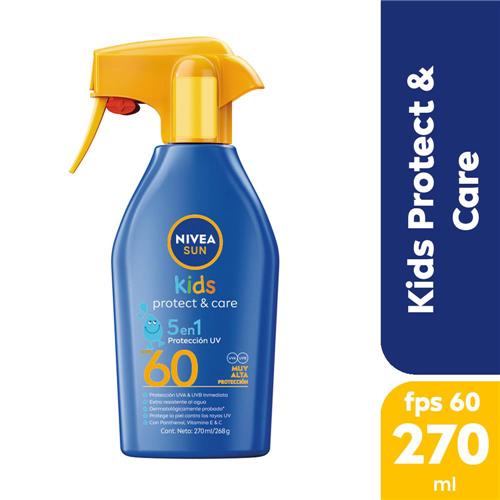 PROTECTOR SOLAR SUN KIDS TRIGGER SPRAY FPS 60 NIVEA X 270ml