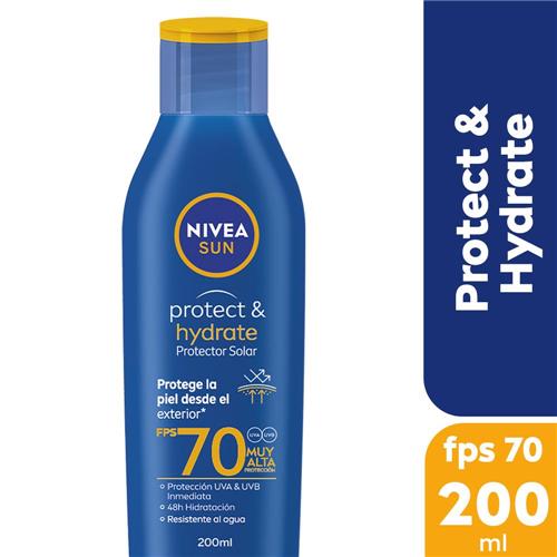 PROTECTOR SOLAR SUN PROTECT HYDRATE FPS 70 NIVEA X200ml