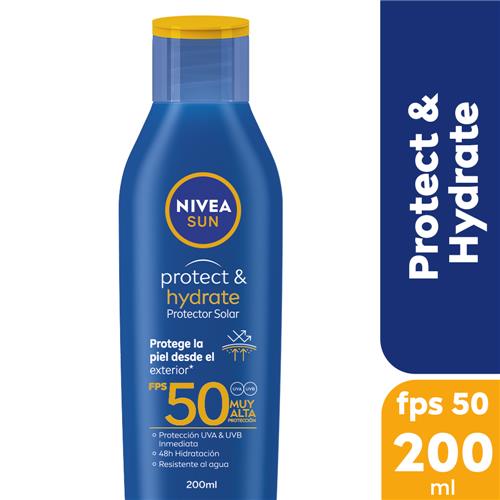 PROTECTOR SOLAR HYDRATE F50 x 200ml NIVEA