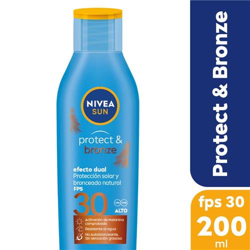 PROTECTOR/BRONCEADOR NIVEA FPS30 X200