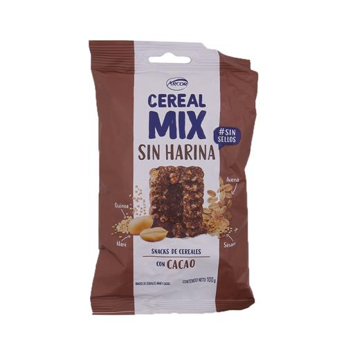 SNACK CEREAL MIX C/CACAO x 100g