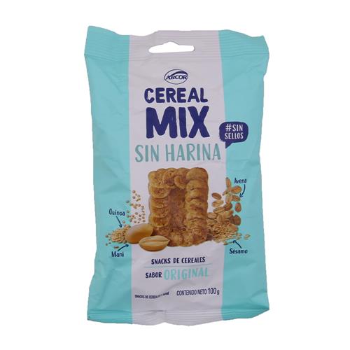 SNACK CEREAL MIX SIN HARINA ORIGINAL X100G