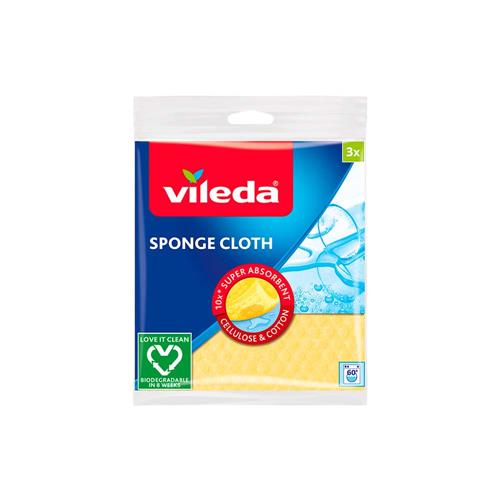 PAÑO ESPONJA VILEDA x 3u