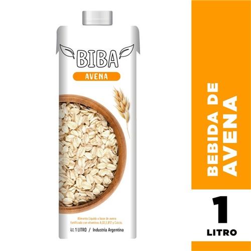 BEBIDA DE AVENA BIBA x 1lts