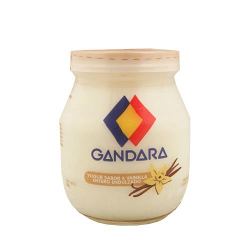 YOGURT VAINILLA VIDRIO GANDARA X200G