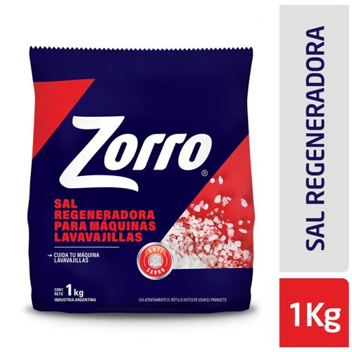 LAVAVAJILLAS SAL REGENADORA ZORRO x 1kg