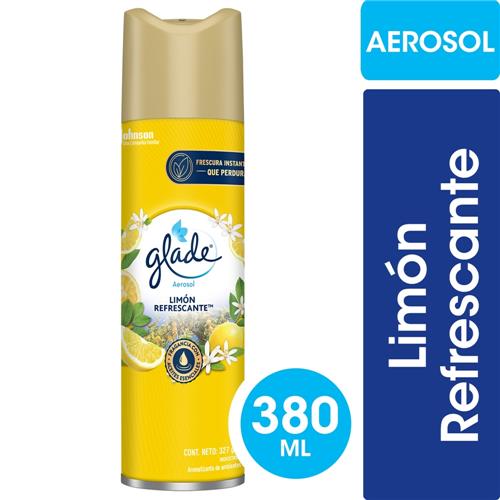 DESODORANTE DE AMB LIMON REFRESCANTE GLADE X 380