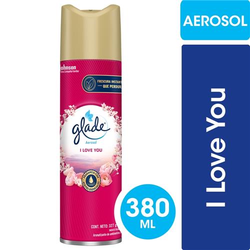 DESOD AMB GLADE AEROSOL I LOVE YOU X380