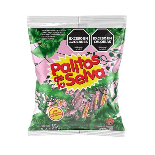 CARAMELOS PALITOS DE LA SELVA x 150g