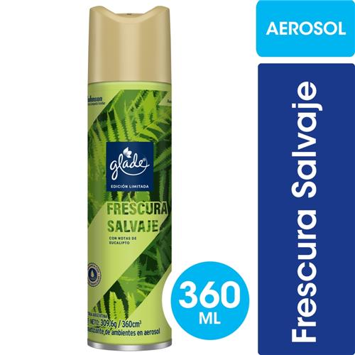 DESOD AMB GLADE AEROSOL FRECURA SALVAJE X 360