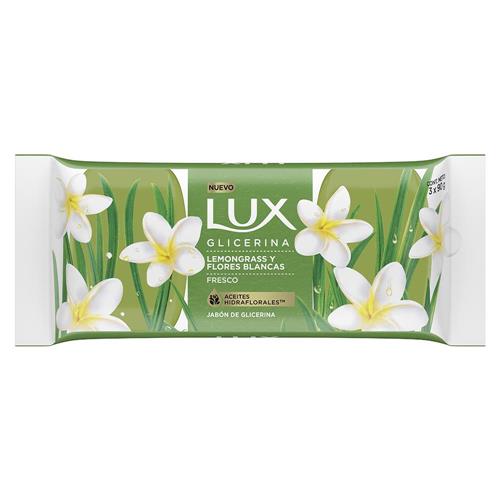 JABON GLICERINA LEMON Y FLORES LUX 3 x 90g
