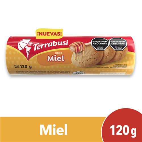 GALLETITAS TERRABUSI MIEL X120G