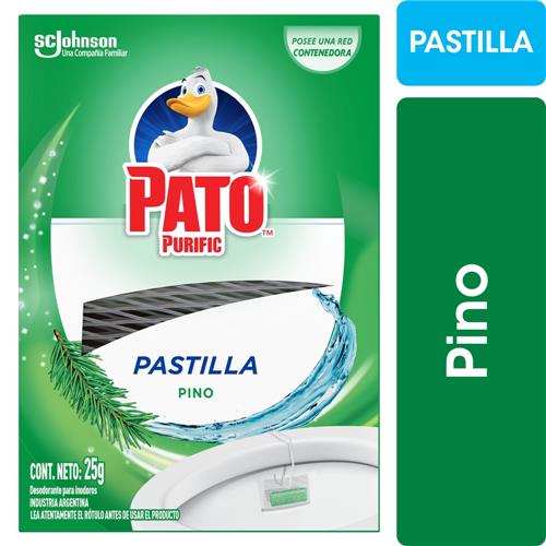 PATO PURIFIC PASTILLA PINO X25G