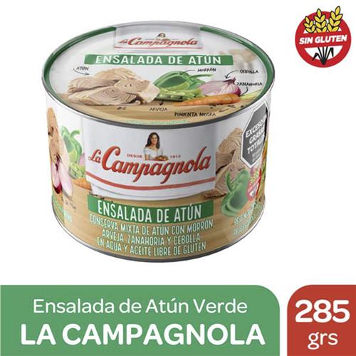 ENSALADA ATUN VERDE LA CAMPAGNOLA x 285g